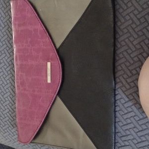 Kenneth Cole Reaction Colorblock Clutch French Envelope